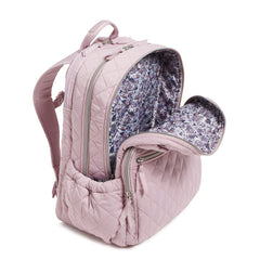 Vera Bradley XL Campus Backpack : Hydrangea Pink - Image 3
