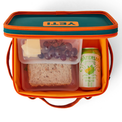 YETI Daytrip Lunch Box in colors Teal and Orange, from YETI Crossover collection.