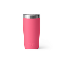 YETI Rambler 10 Oz Tumbler With Magliser Lid in color Tropical Pink.