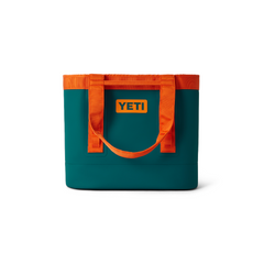 YETI YETI Camino Carryall 35 2.0 Tote Bag in teal and orange. From YETI crossover collection.