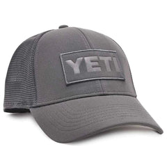 YETI Gray Patch on Patch Trucker Hat