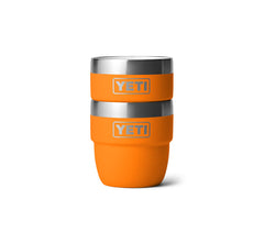 Rambler 4 Oz Cups (2 Pack) - King Crab Orange - YETI - Image 1