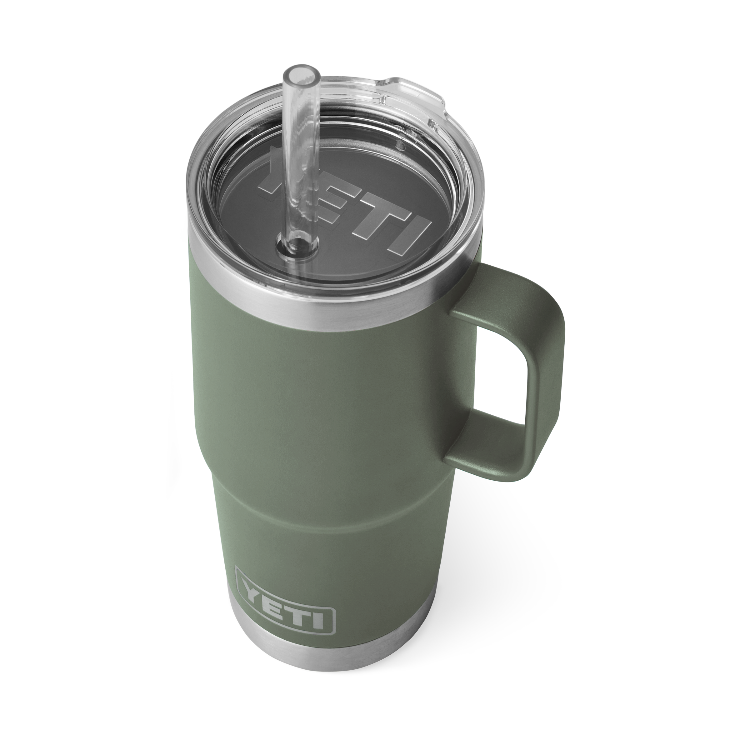 YETI Rambler 25 oz Straw Mug Camp Green – Occasionally Yours