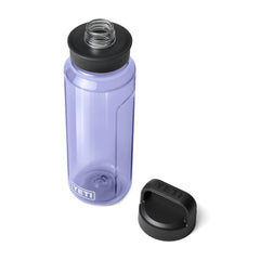 A lilac purple YETI Yonder water bottle.