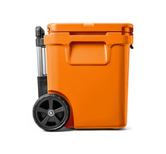 Roadie 48 Wheeled Cooler - Color: King Crab Orange - YETI - Image 7