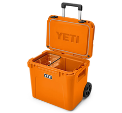 Roadie 60 Wheeled Cooler - Color: King Crab Orange - Brand: YETI - Image 2