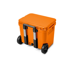 Roadie 60 Wheeled Cooler - Color: King Crab Orange - Brand: YETI - Image 4