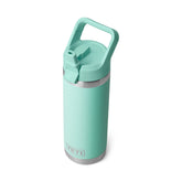 Rambler 18oz Straw Bottle Seafoam - YETI