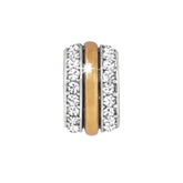 Intrigue Silver Spacer Front View