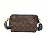 Bella Belt Bag in Black Leather