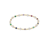 Pearl Sincerity Pattern 4mm Bead Bracelet