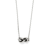 Interlok Single Knot Petite Necklace