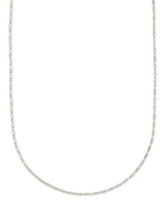 Kendra Scott Lola Chain Necklace Rhodium