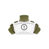 TELETIES Classic Olive Tiny Hair Clip