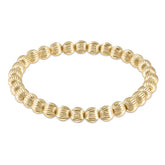 Dignity Gold 6mm Bead Bracelet - Enewton