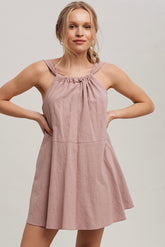 Harlie Linen Mini Dress
