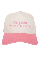 I'm Nicer When I'm Tipsy Trucker Hat