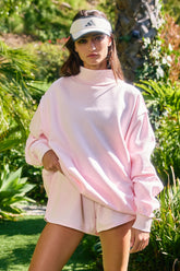 Reversible Mockneck Sweatshirt