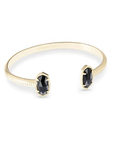 Elton Gold Black Bracelet