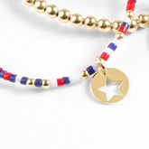 egirl Hope Unwritten Bracelet - Firecracker - Star Small Gold Disc