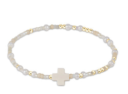 Enewton egirl Hope Unwritten Signature Cross Bracelet