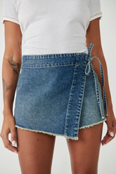 Emmy Denim Skort