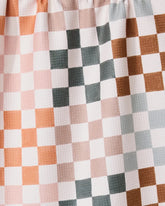 Autumn Checkers Kitchen Tea Towel