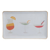 Enameled Metal Tray
