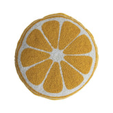 Lemon Beaded Shaped Pillow
