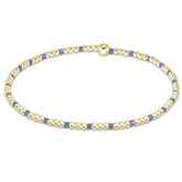 egirl Hope Sincerity Pattern 2mm Bead Bracelet