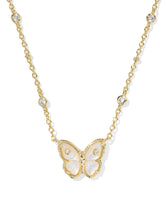 Cailey Butterfly Short Pendant Necklace