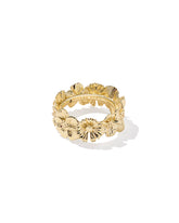 Cailey Flower Band Ring