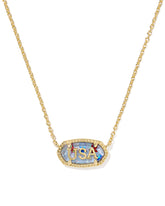 Elisa USA Short Pendant Necklace