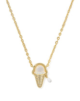 Ice Cream Short Pendant Necklace