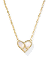 Heart Letter Short Pendant Necklace