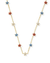 Sierra Star Crystal Strand Necklace
