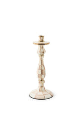 Mocha Check Candlestick