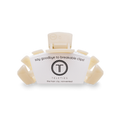 TELETIES - Almond Beige Medium Hair Clip