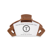 TELETIES Caramel Open Caramel Medium Hair Clip