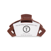Open Nutmeg Medium Hair Clip from TELETIES.