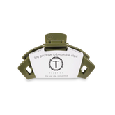 A Open Olive Tiny Hair Clip from TELETIES.