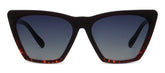 Fiji Polarized Sunglasses - Black/Leopard Tortoise