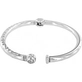 Charming Bangle Bracelet Front View