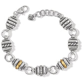 Brighton Two-Tone Silver Charlotte Bracelet