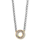 Venezia Open Ring Short Necklace - Brighton