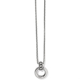 Pretty Tough Stud Ring Necklace