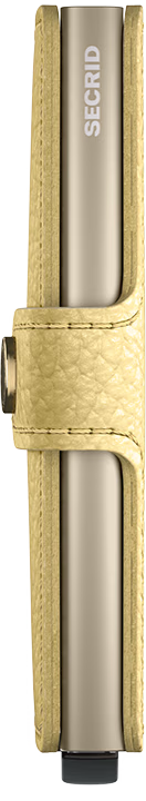Miniwallet Pebble - Butter Yellow