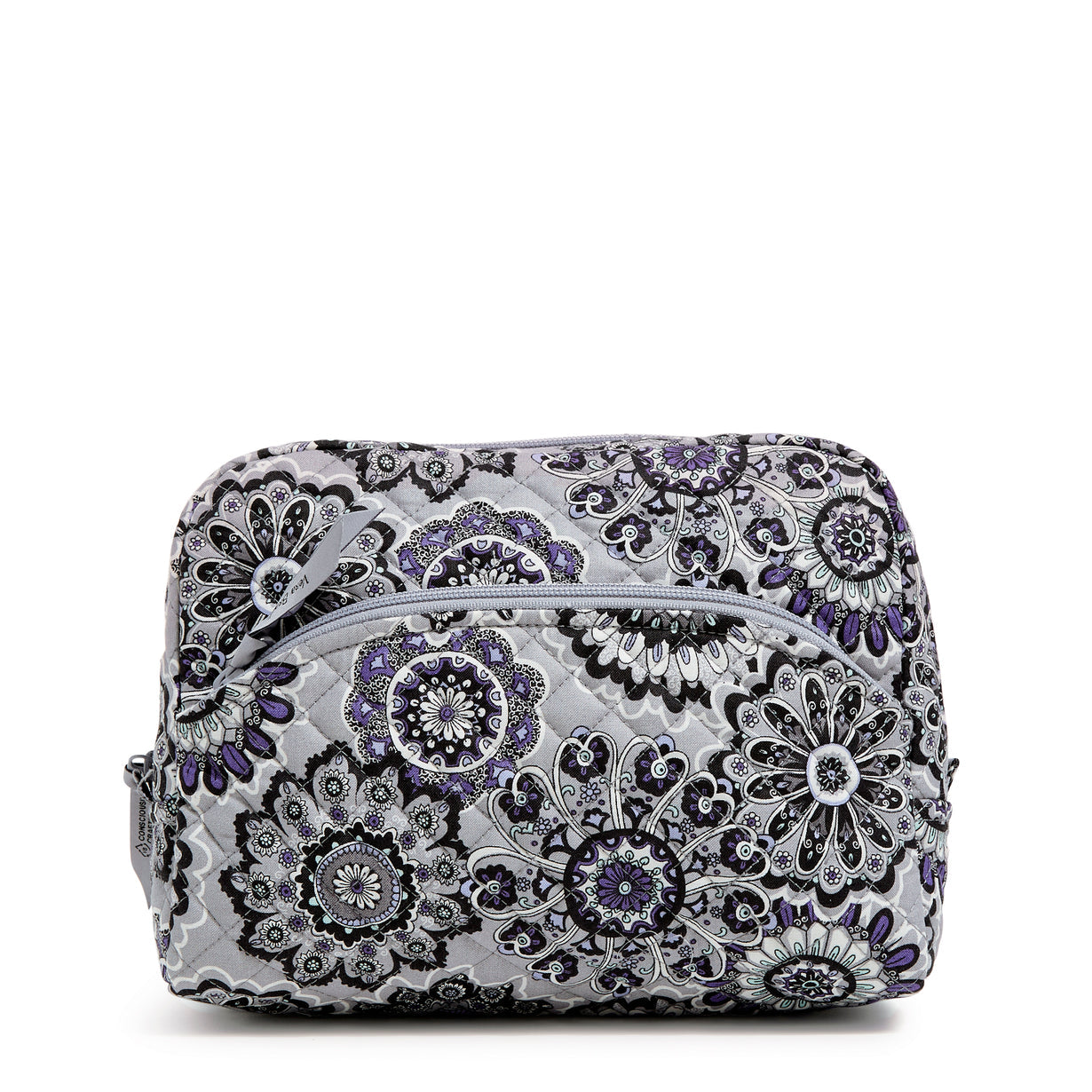 A Large Cosmetic bag from Vera Bradley in their new Tranquil Medallion pattern.