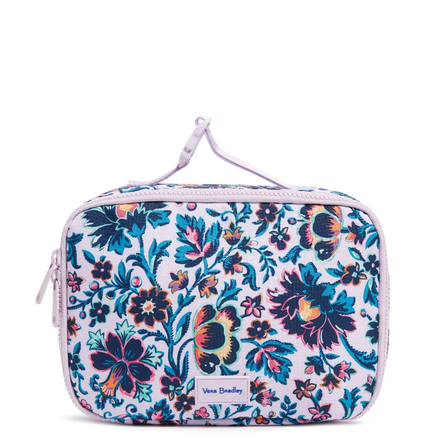 Vera Bradley ReActive Tranquil Medallion Lay Flat Lunch Box