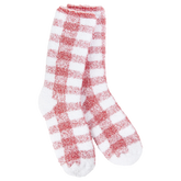 Holiday Knit Pickin' Fireside Crew| Crimson Check